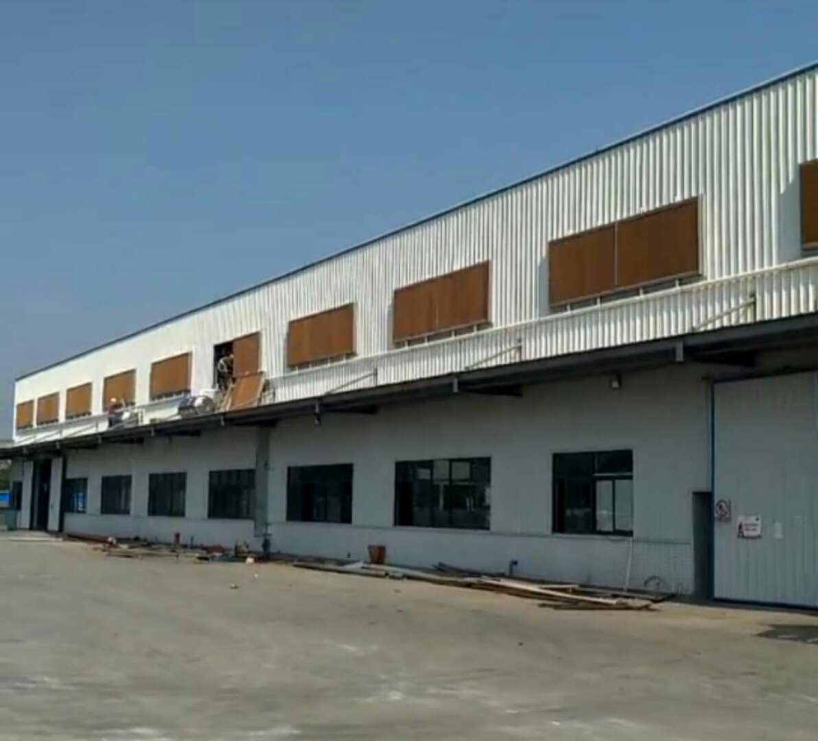 深圳車間降溫水簾，廠房安裝濕簾風(fēng)機