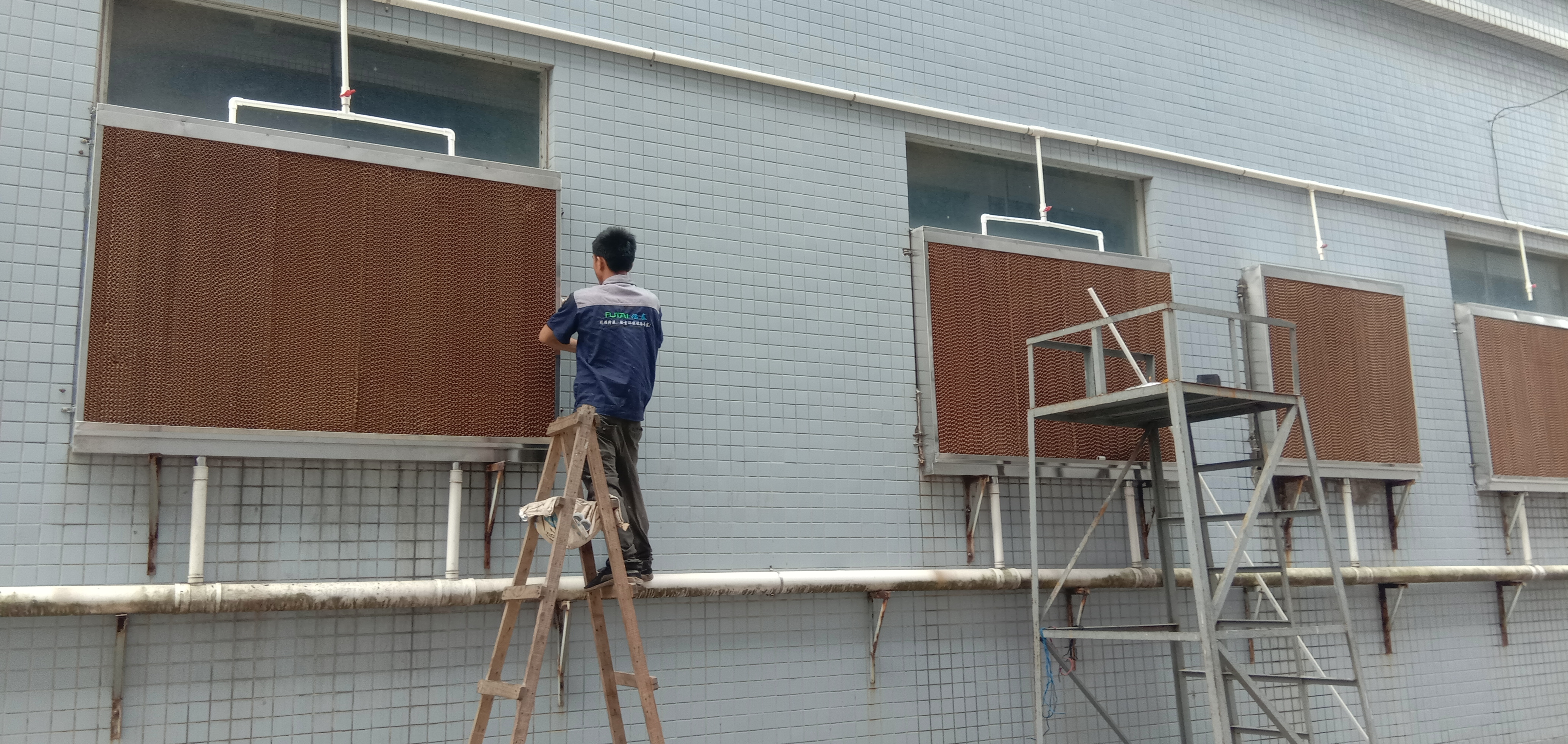 東莞水簾更換、濕簾紙拆裝服務(wù)