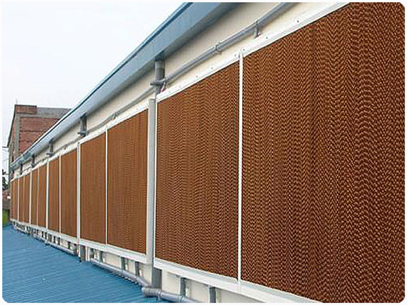 降溫濕簾與負(fù)壓風(fēng)機，助力養(yǎng)殖場通風(fēng)降溫